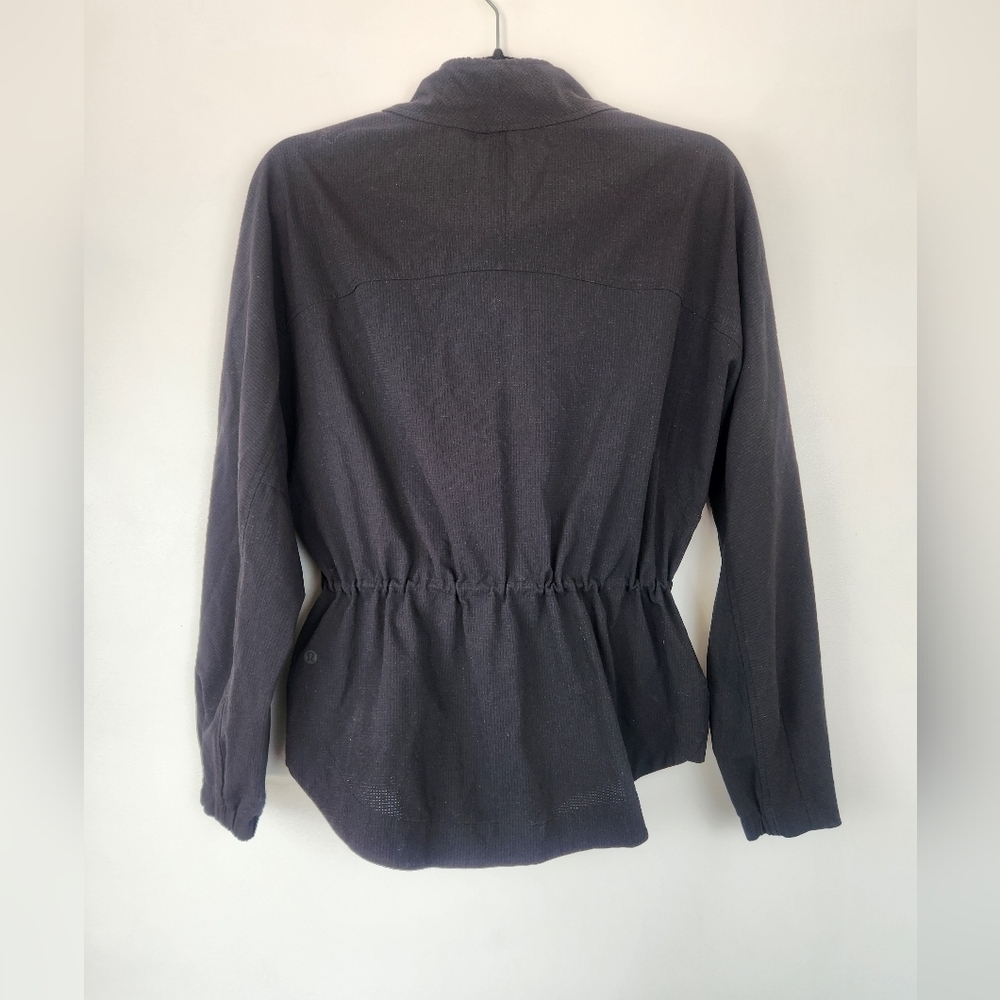 Lululemon New Ambition Jacket - Black - Size 6 - Picture 2 of 6